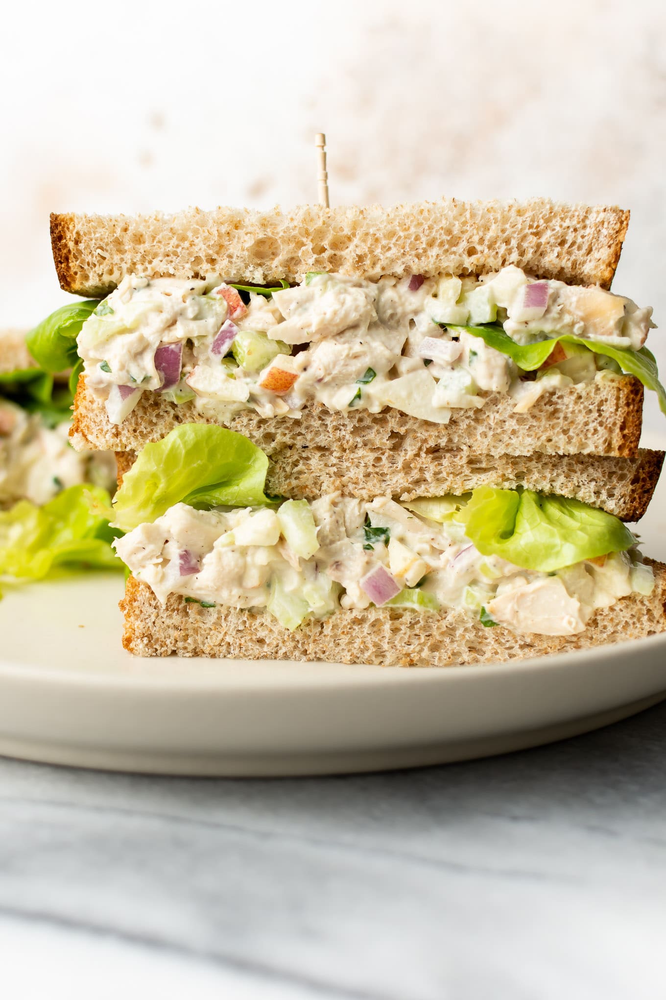 Cream Cheese Chicken Salad Sandwich Recipe