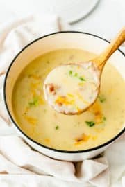 Loaded Baked Potato Soup Dutch Oven