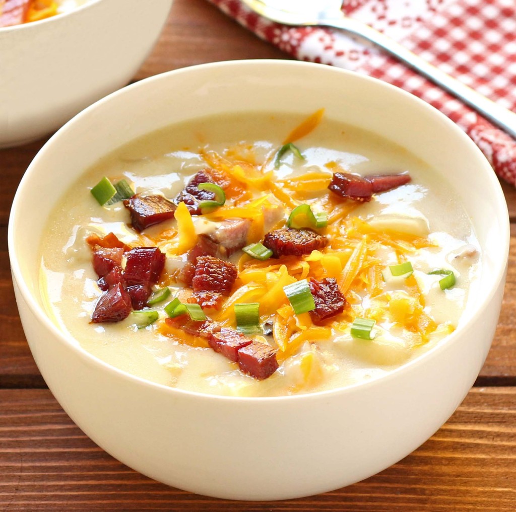 Creamy Potato Soup - Sugar Apron