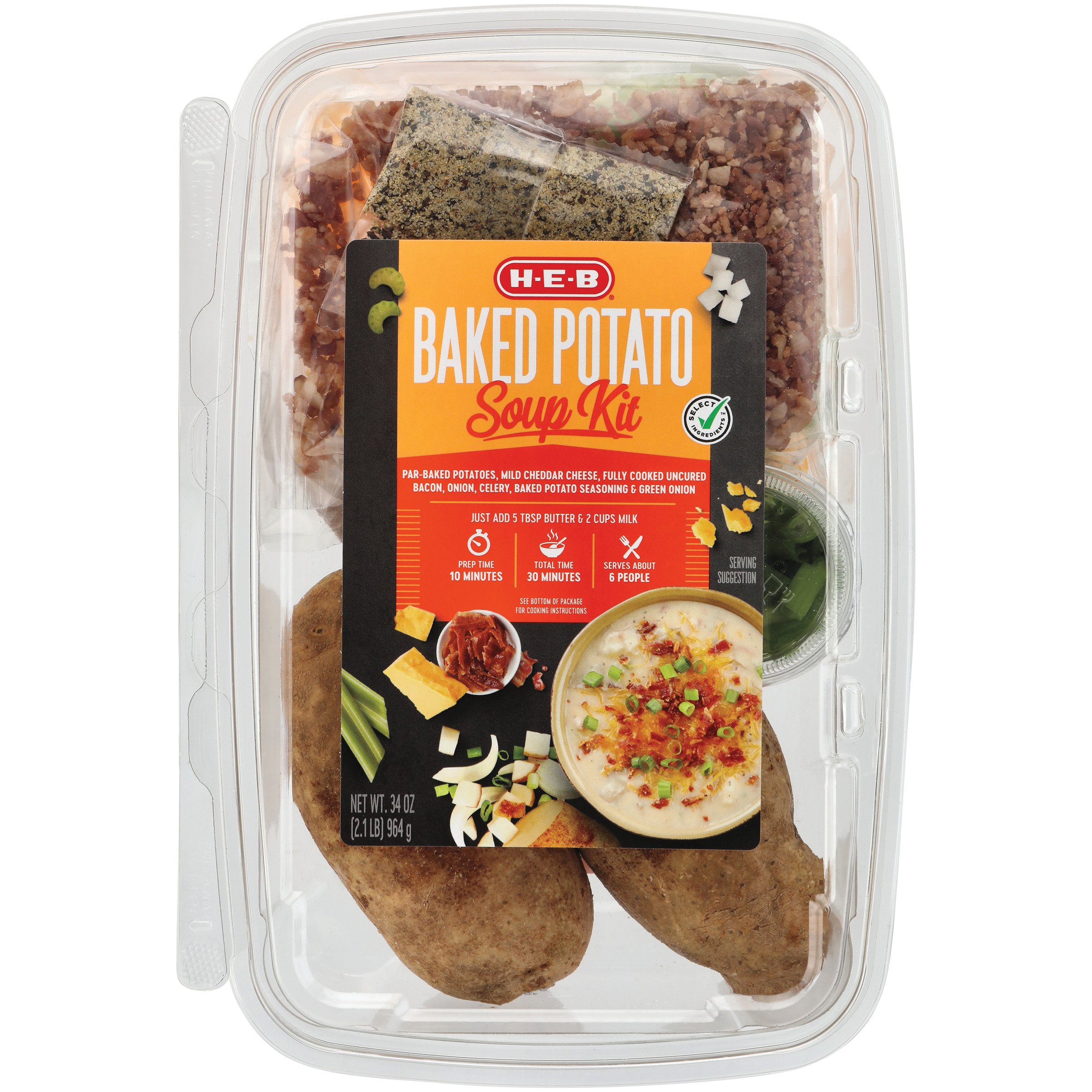 Heb Baked Potato Soup Kit