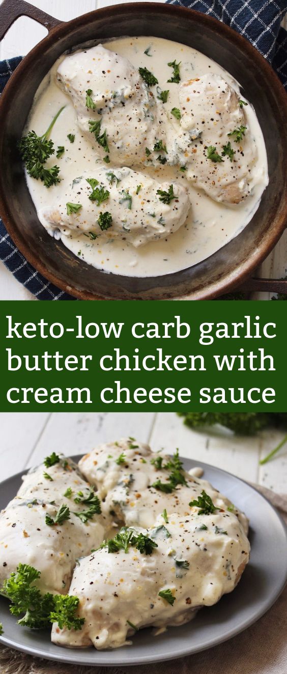 Keto Cream Cheese Sauce For Chicken