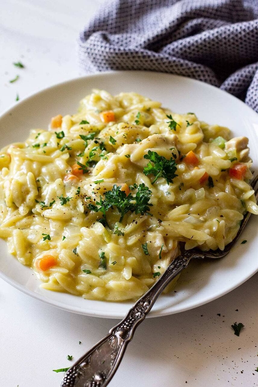 Chicken Orzo Recipe With Cream Cheese