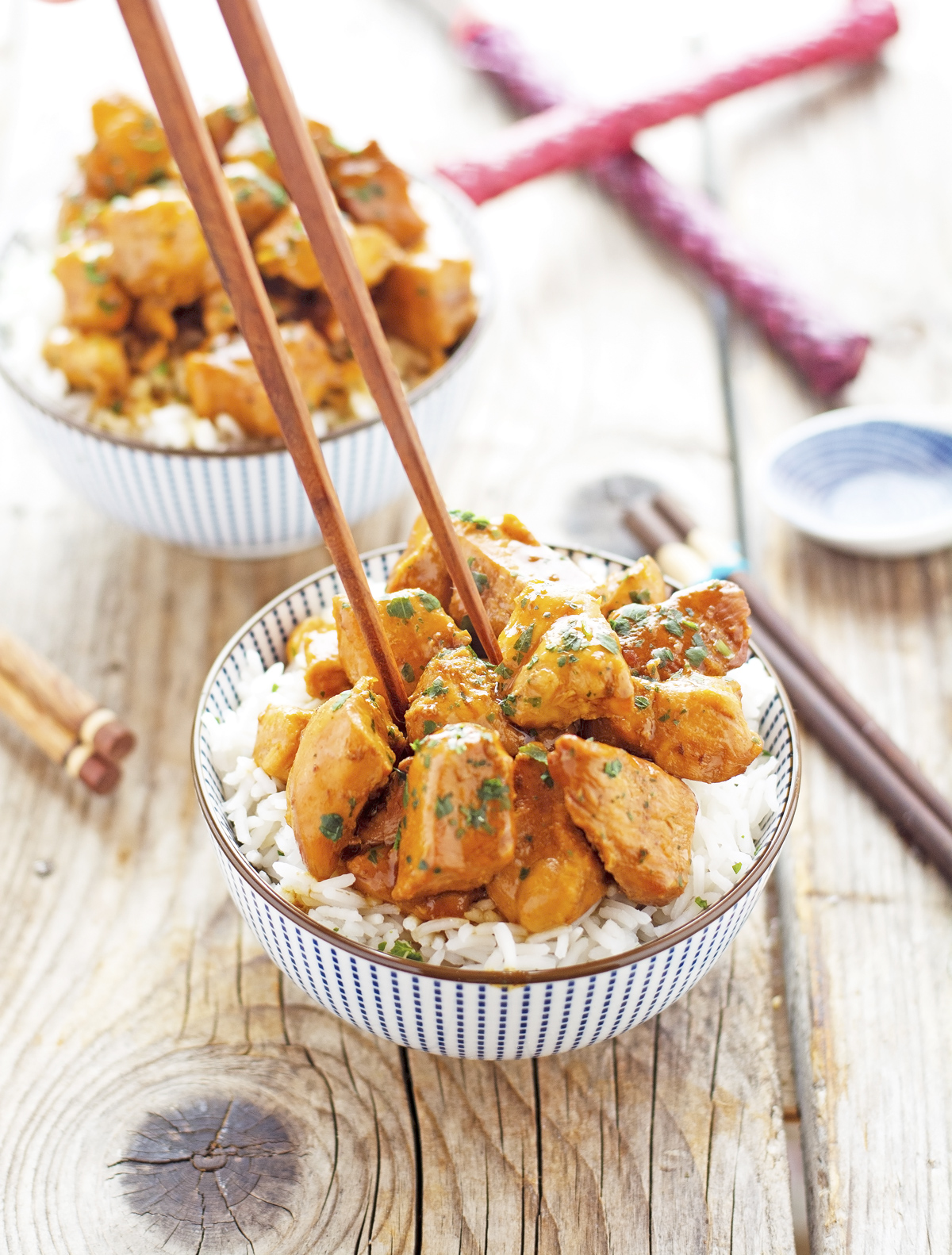 Teriyaki Chicken Bowl Crock Pot