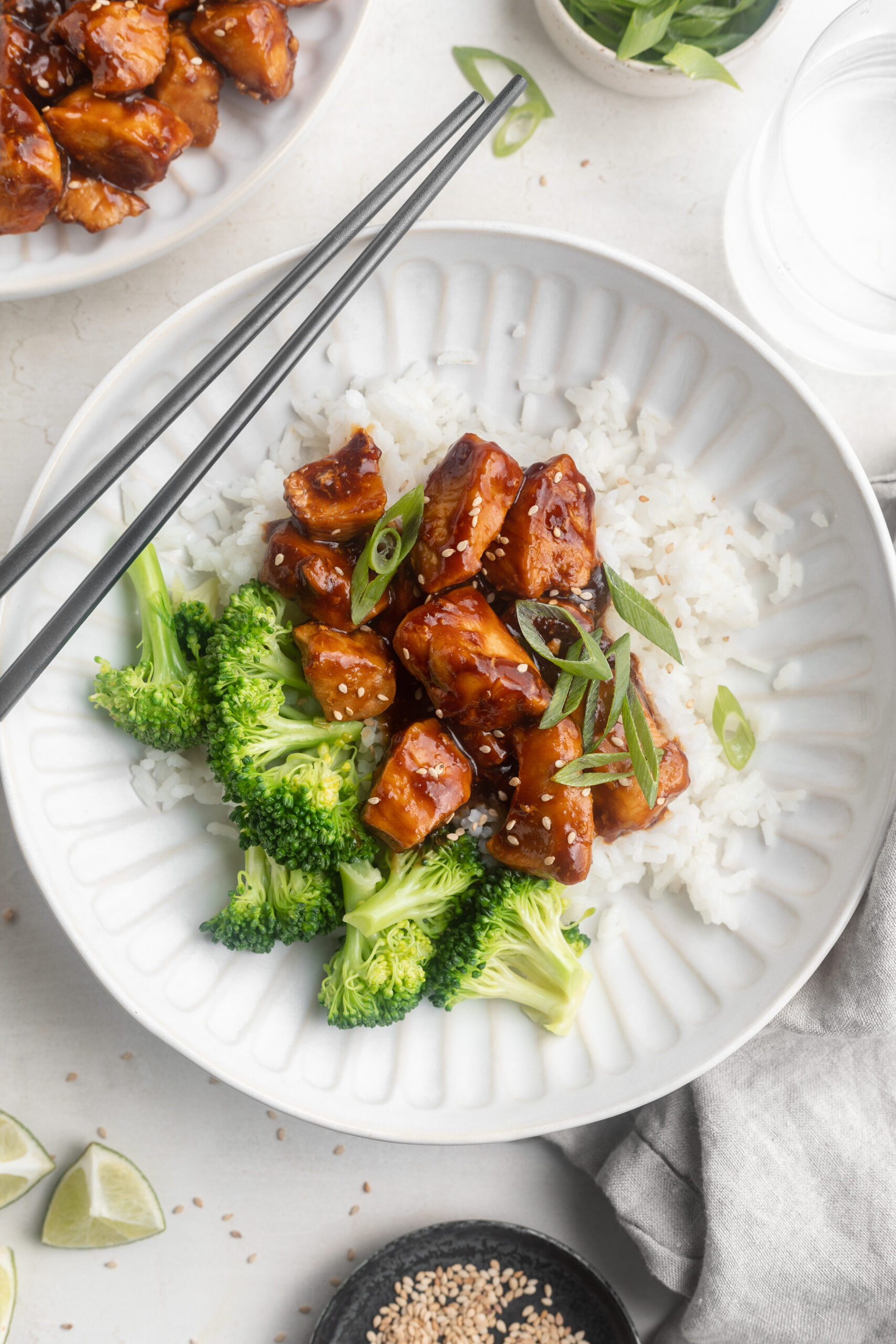 Teriyaki Chicken Bowl Restaurant Calories