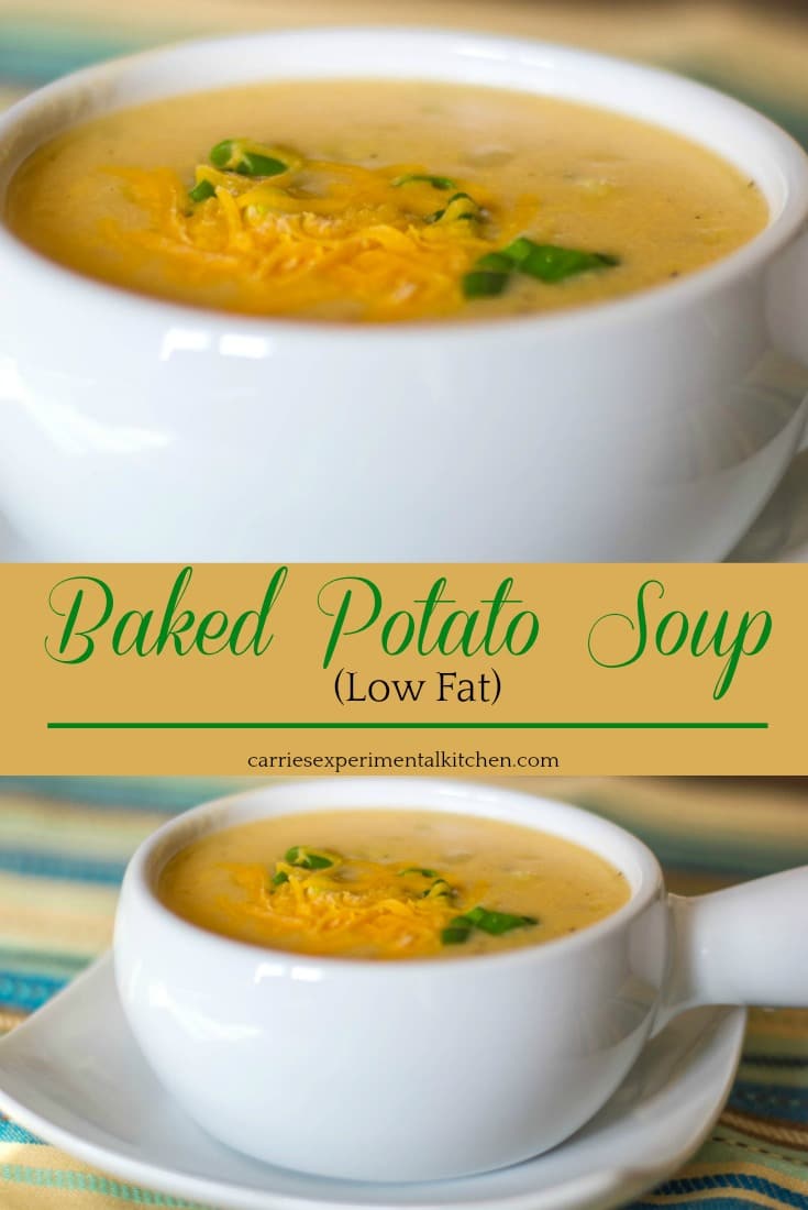 Baked Potato Soup Low Fat