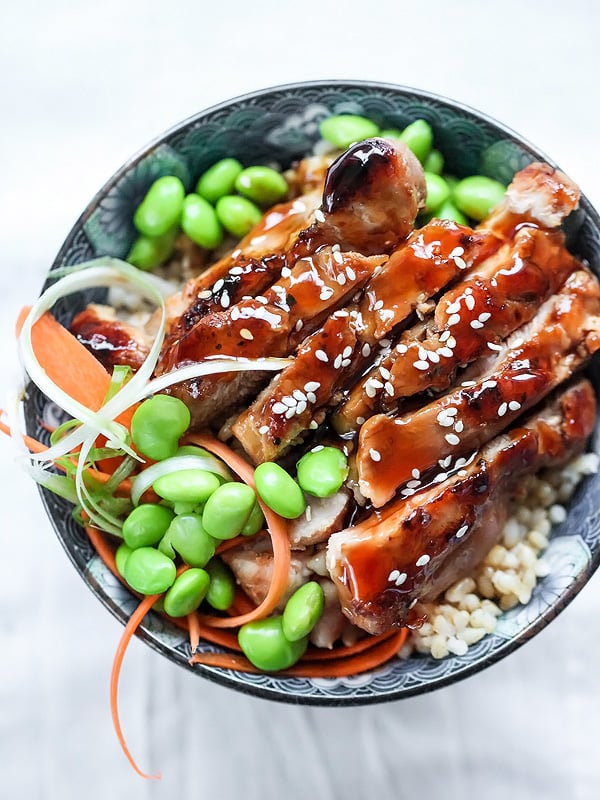 Japanese Teriyaki Chicken Bowl Recipe