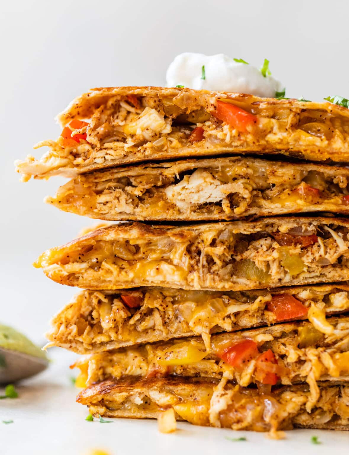 Chicken Cream Cheese Quesadilla Recipe