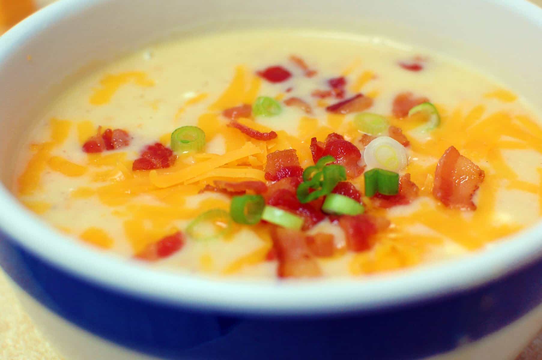 This is The Best Baked Potato Soup You Have Ever Tasted