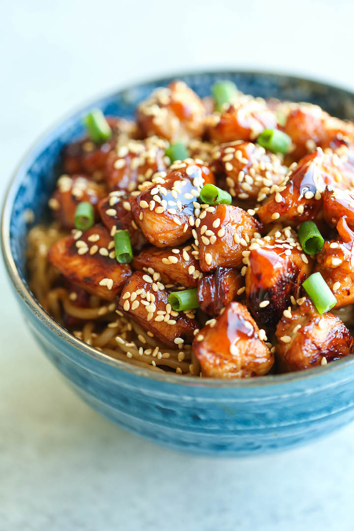 Chicken Teriyaki Noodle Bowl Recipe