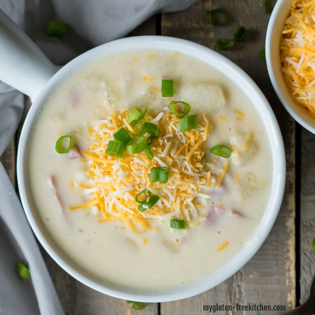 Baked Potato Soup Recipe Gluten Free