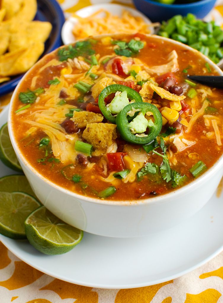 Chicken Enchilada Soup Without Cream Cheese