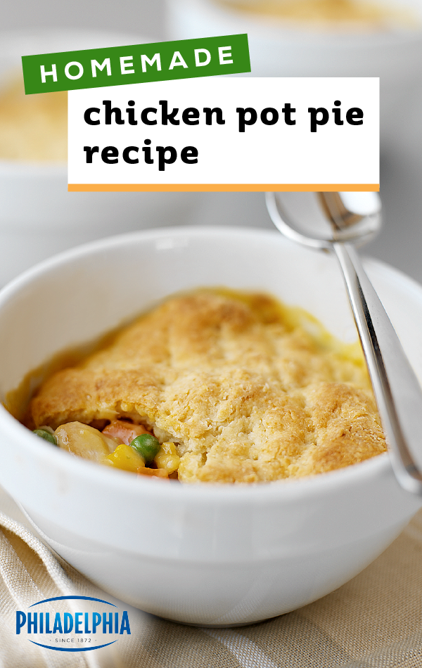 Philadelphia Cream Cheese Chicken Pot Pie Recipe