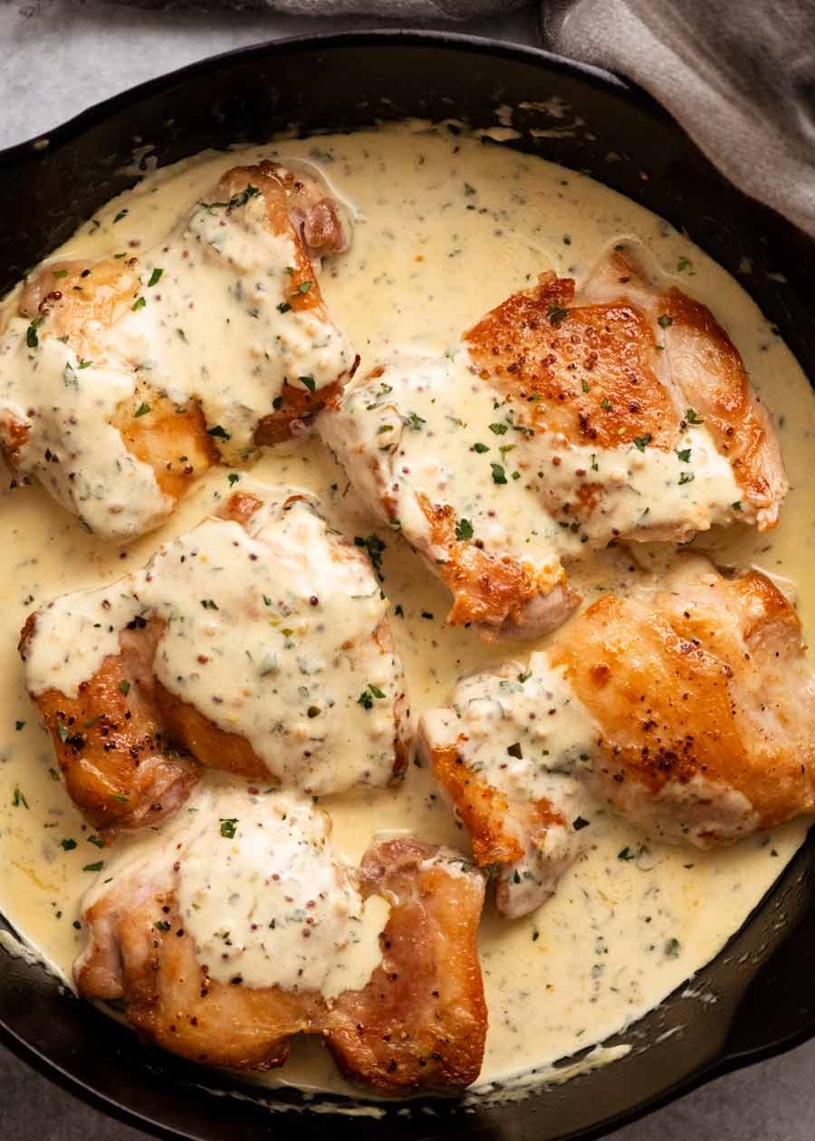 Cream Cheese Sauce Over Chicken