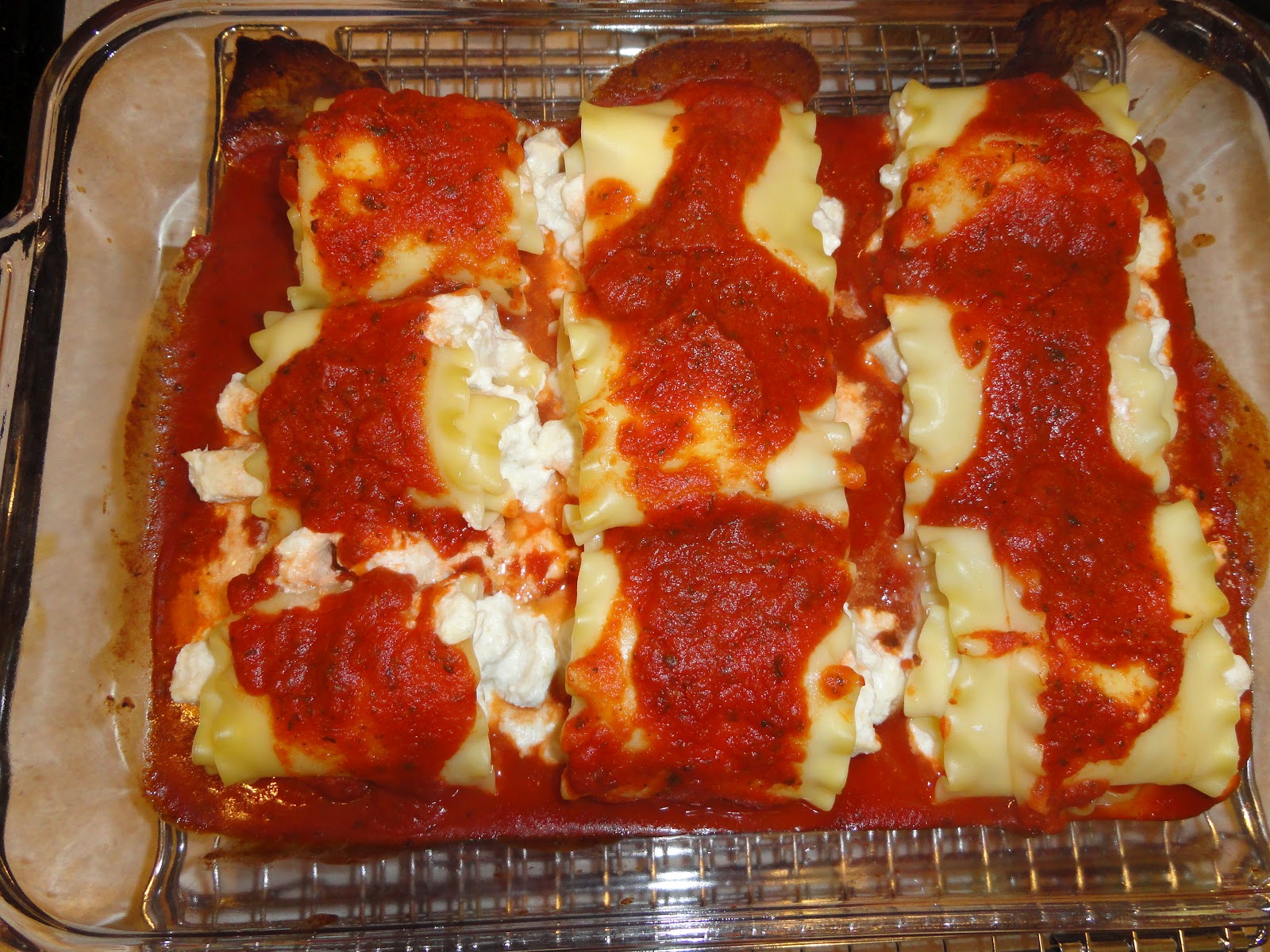 Chicken Lasagna Roll Ups With Cream Cheese