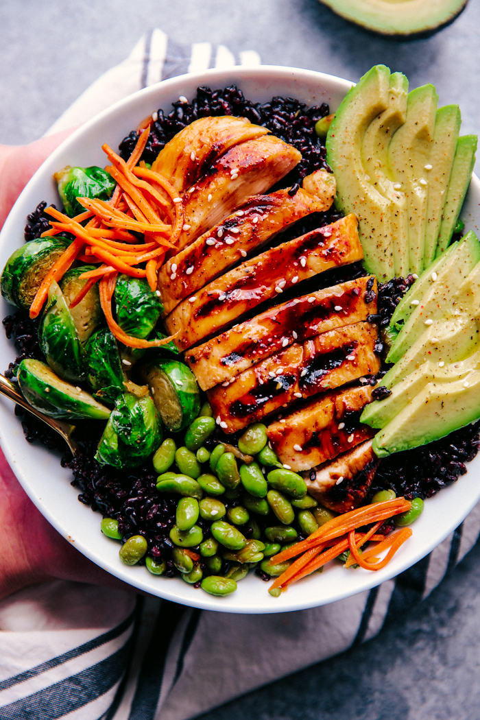 Teriyaki Chicken And Rice Bowls