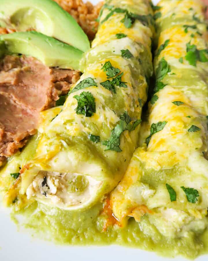 Chicken Enchilada Green Sauce Cream Cheese Recipe