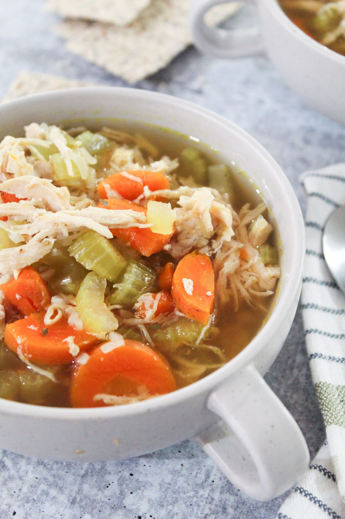 Keto Chicken Soup With Cream Cheese