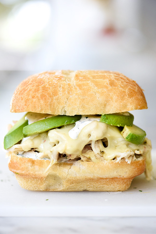 Shredded Chicken Sandwich Recipe With Cream Cheese