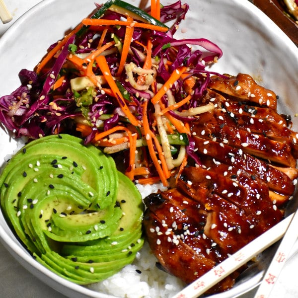 Chicken Teriyaki Grain Bowl