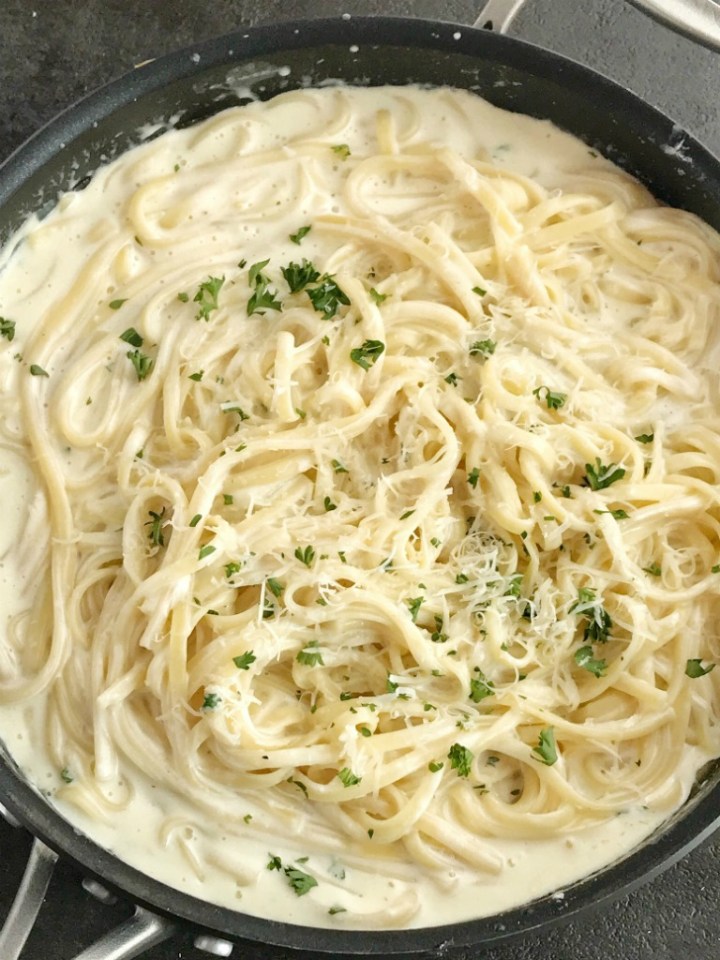 Cream Cheese Alfredo Sauce - Together as Family