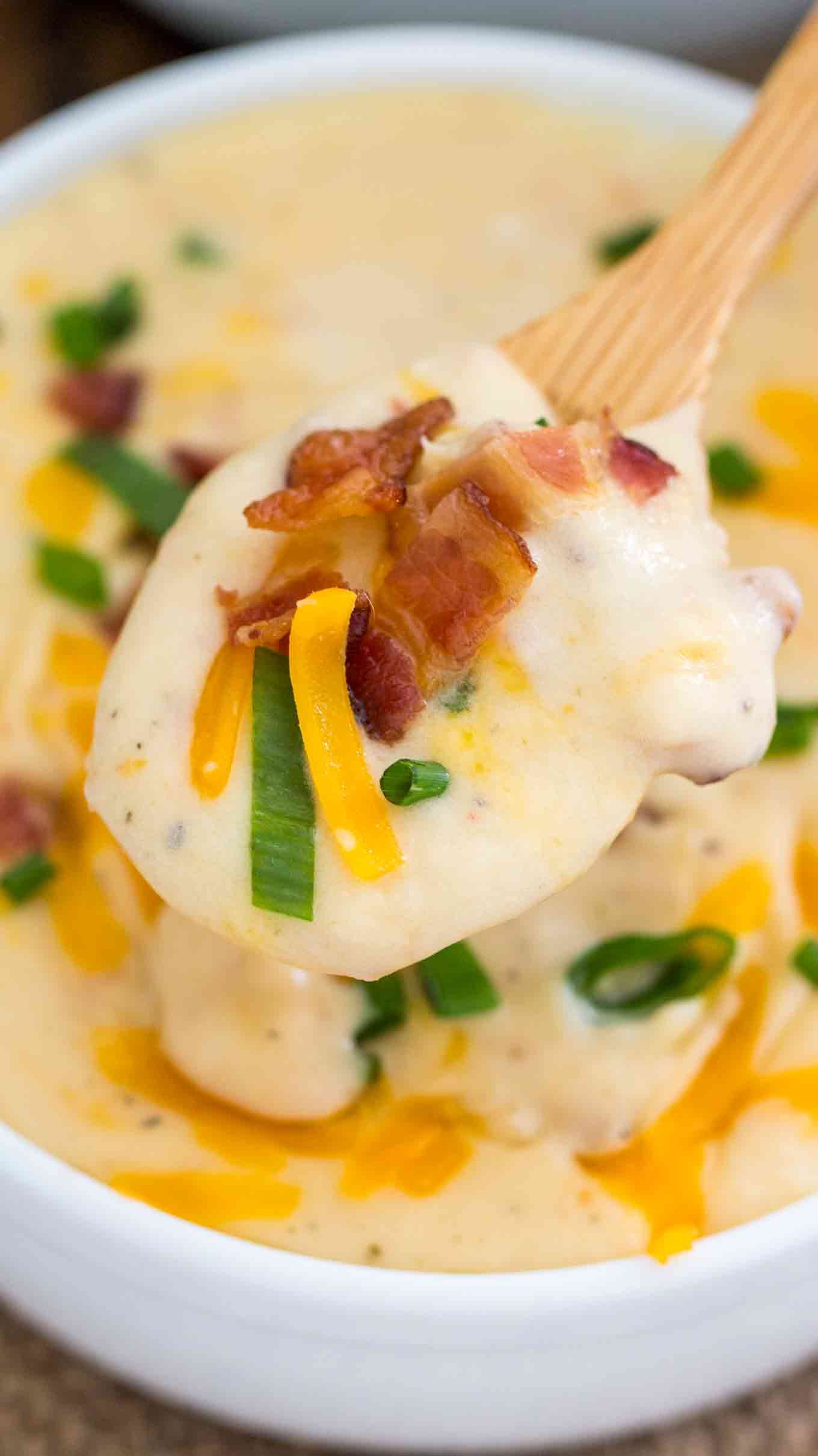 Baked Potato Soup Cooking Light