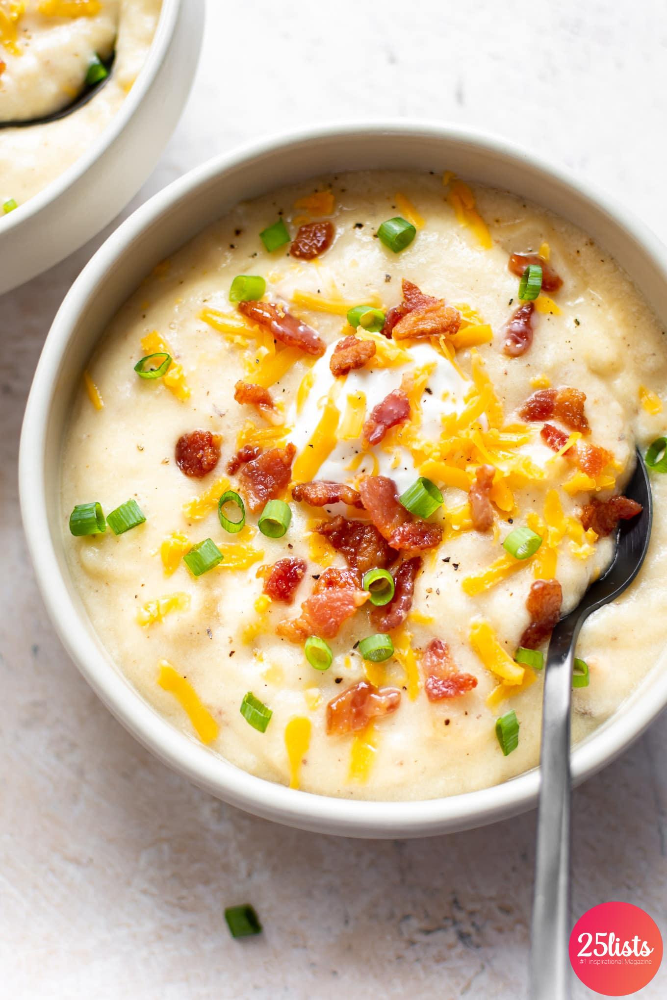 J Alexander's Baked Potato Soup Recipe