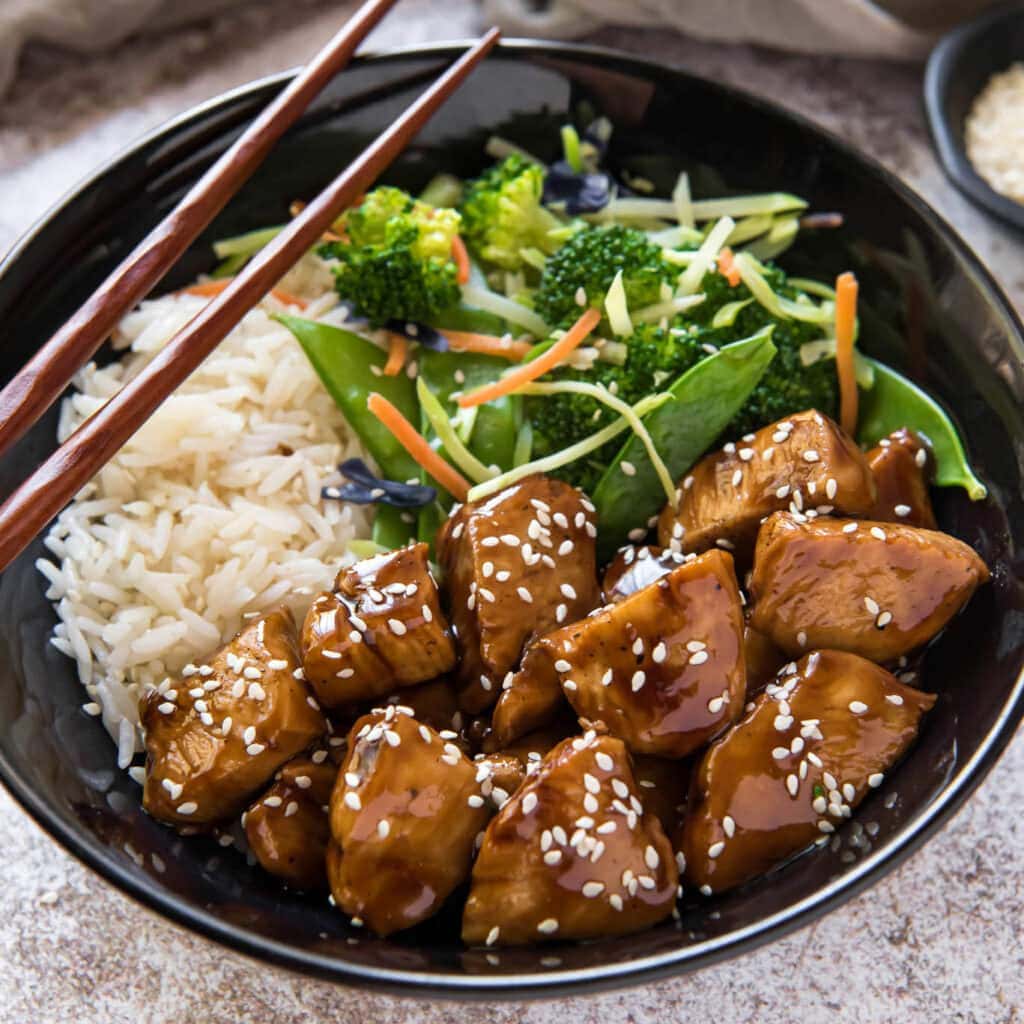 Teriyaki Chicken Bowl Hollywood Studios