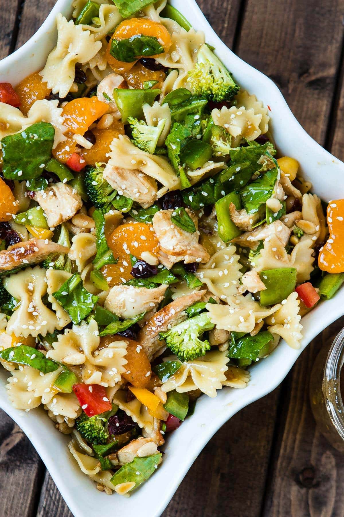 Tyson Asian Cucumber Teriyaki Chicken Pasta Salad