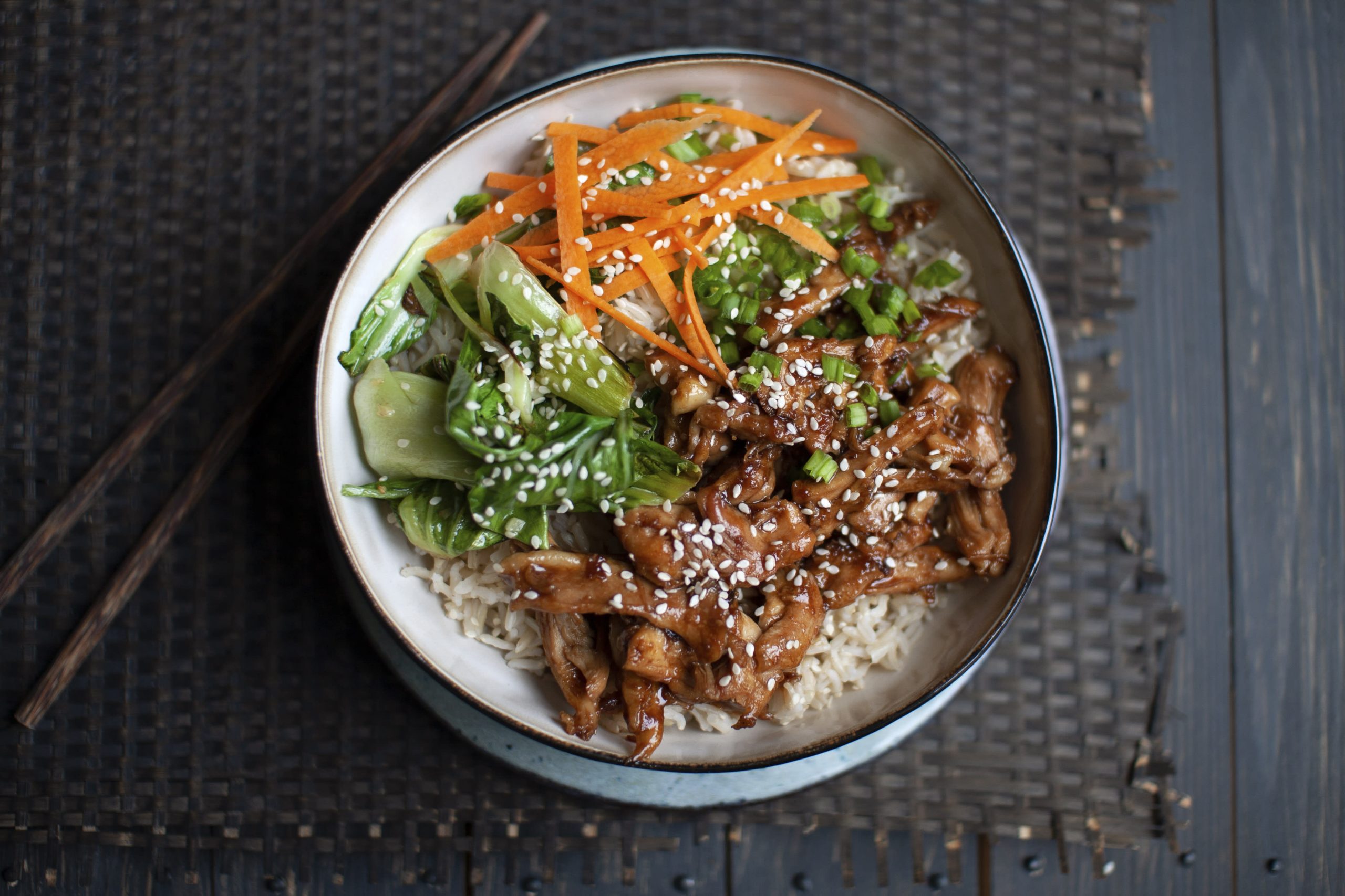 Teriyaki Chicken Donburi Bowl Recipe